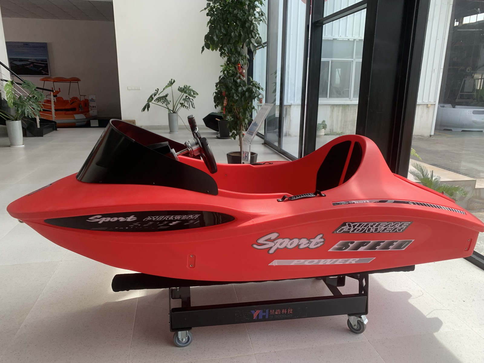 electric karting boat with 1 seater electric karting boat with 1 seater